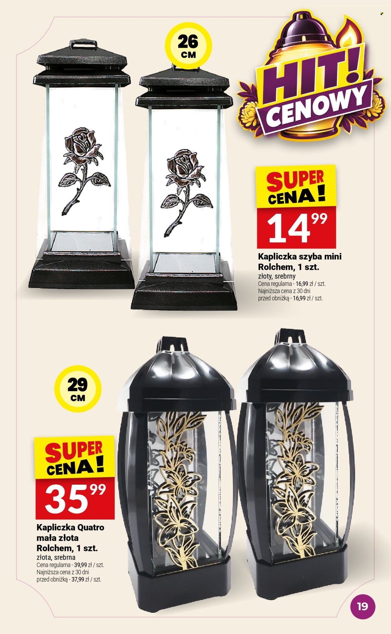 Gazetka TWÓJ MARKET - Katalog zniczy 40/2026