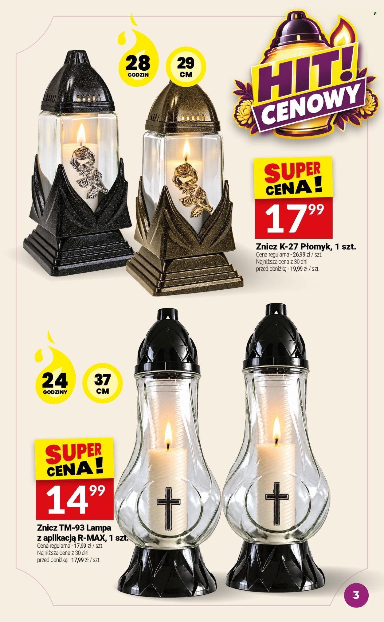 Gazetka TWÓJ MARKET - Katalog zniczy 40/2026