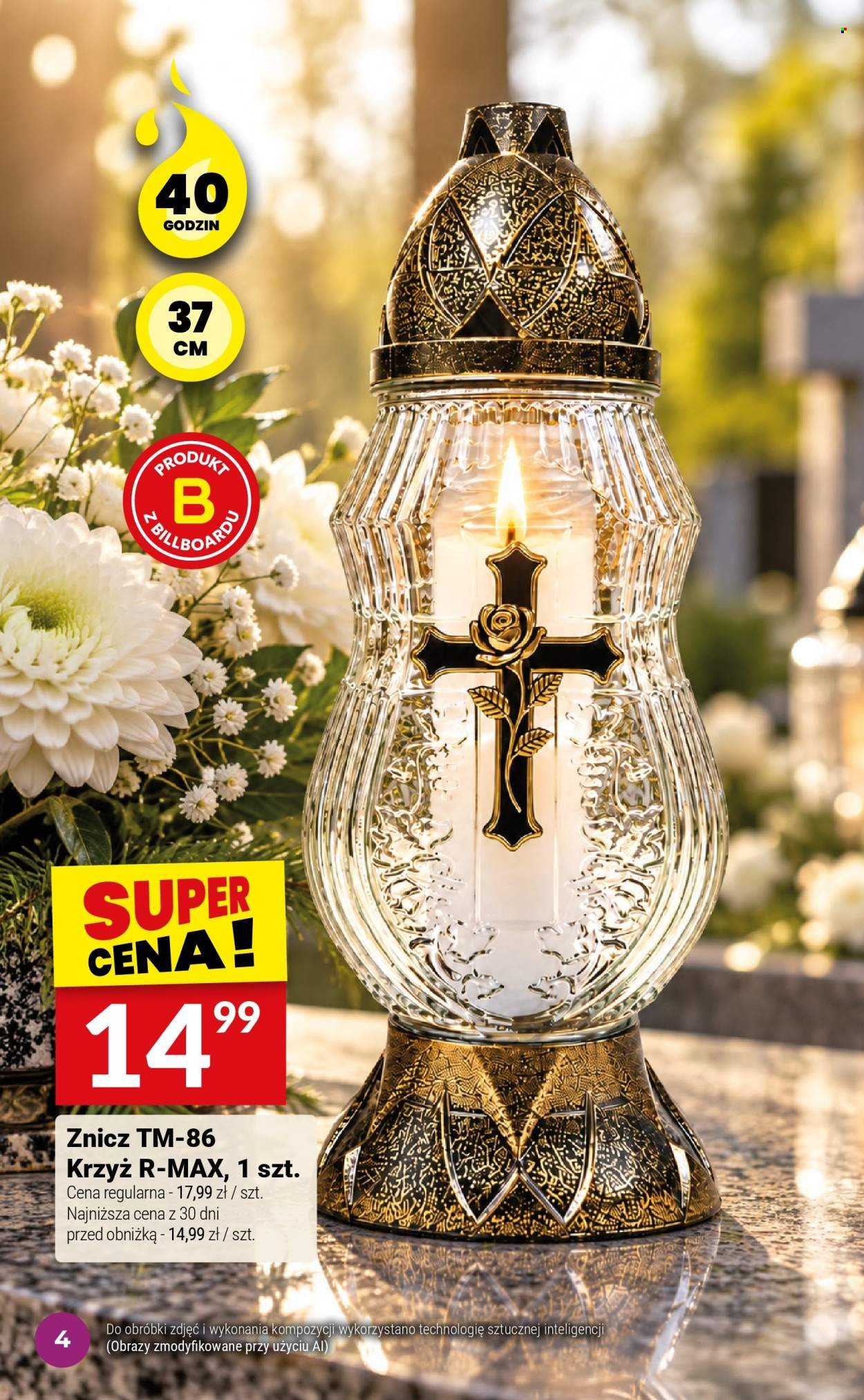 Gazetka TWÓJ MARKET - Katalog zniczy 40/2026