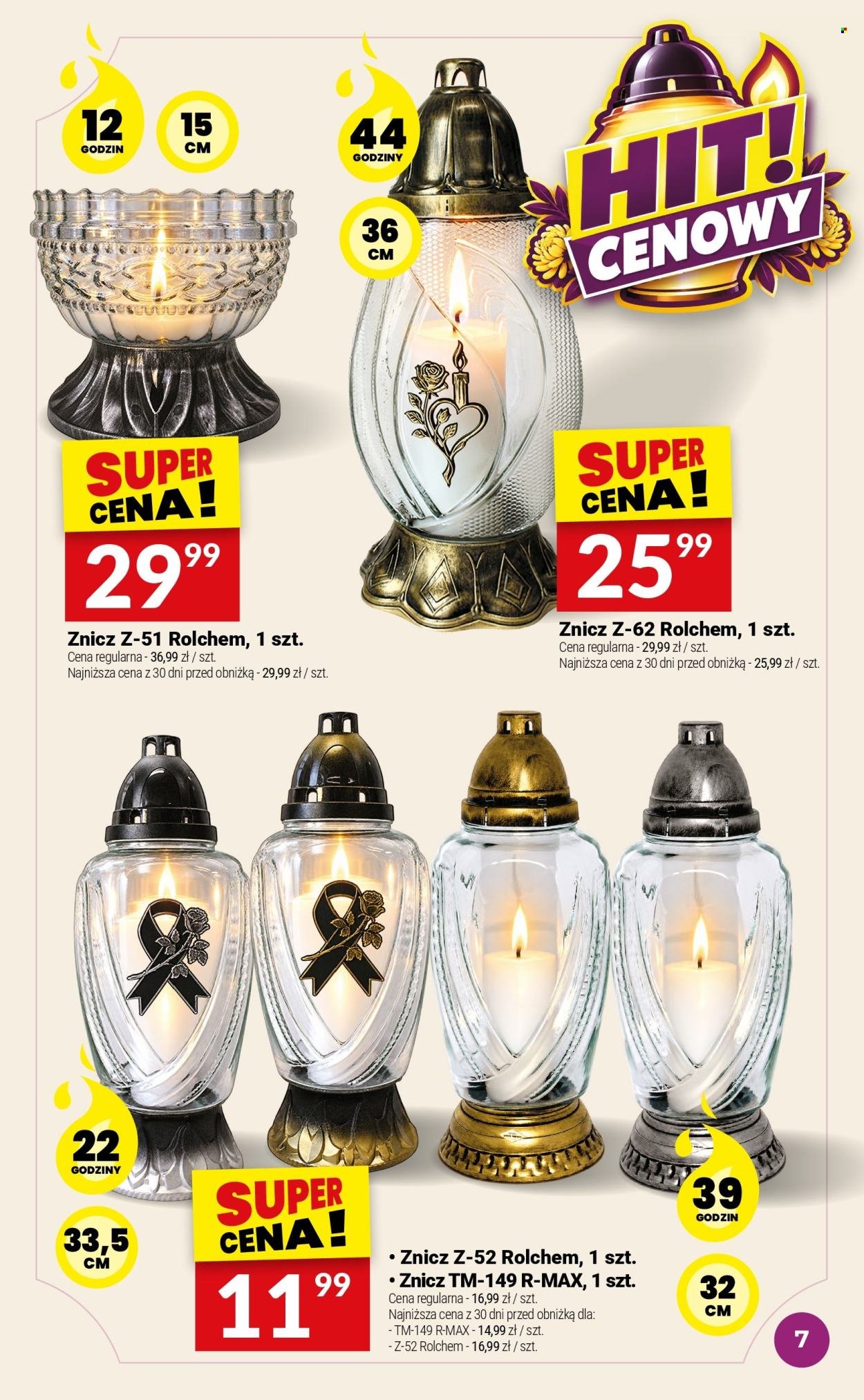 Gazetka TWÓJ MARKET - Katalog zniczy 40/2026