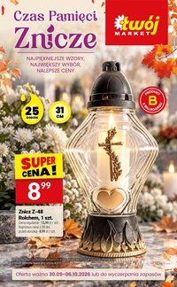 Gazetka TWÓJ MARKET - Katalog zniczy 40/2026