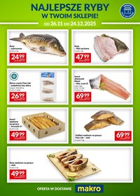 Gazetka MAKRO - Ulotka najlepsze ryby w twoim sklepie (2025-11-26 - 2025-12-24)