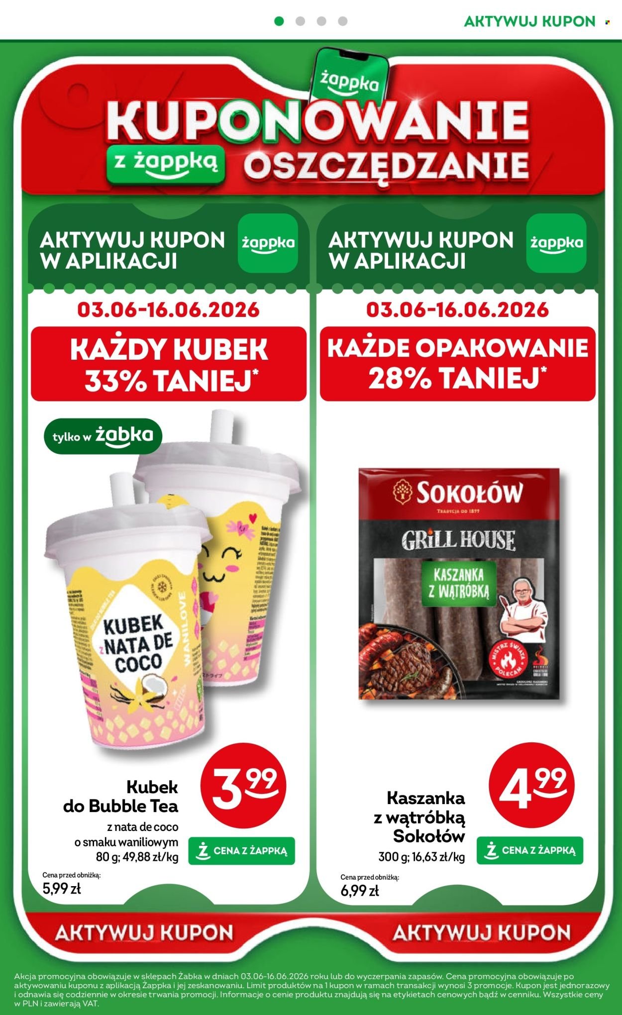 Gazetka ŻABKA - Od środy 3.06.2026