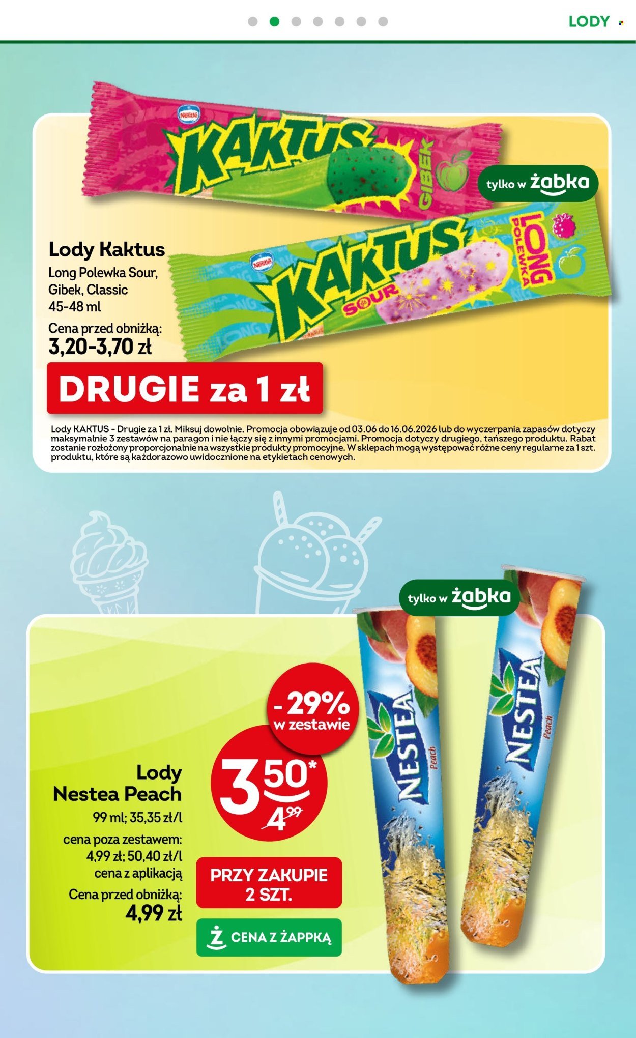 Gazetka ŻABKA - Od środy 3.06.2026