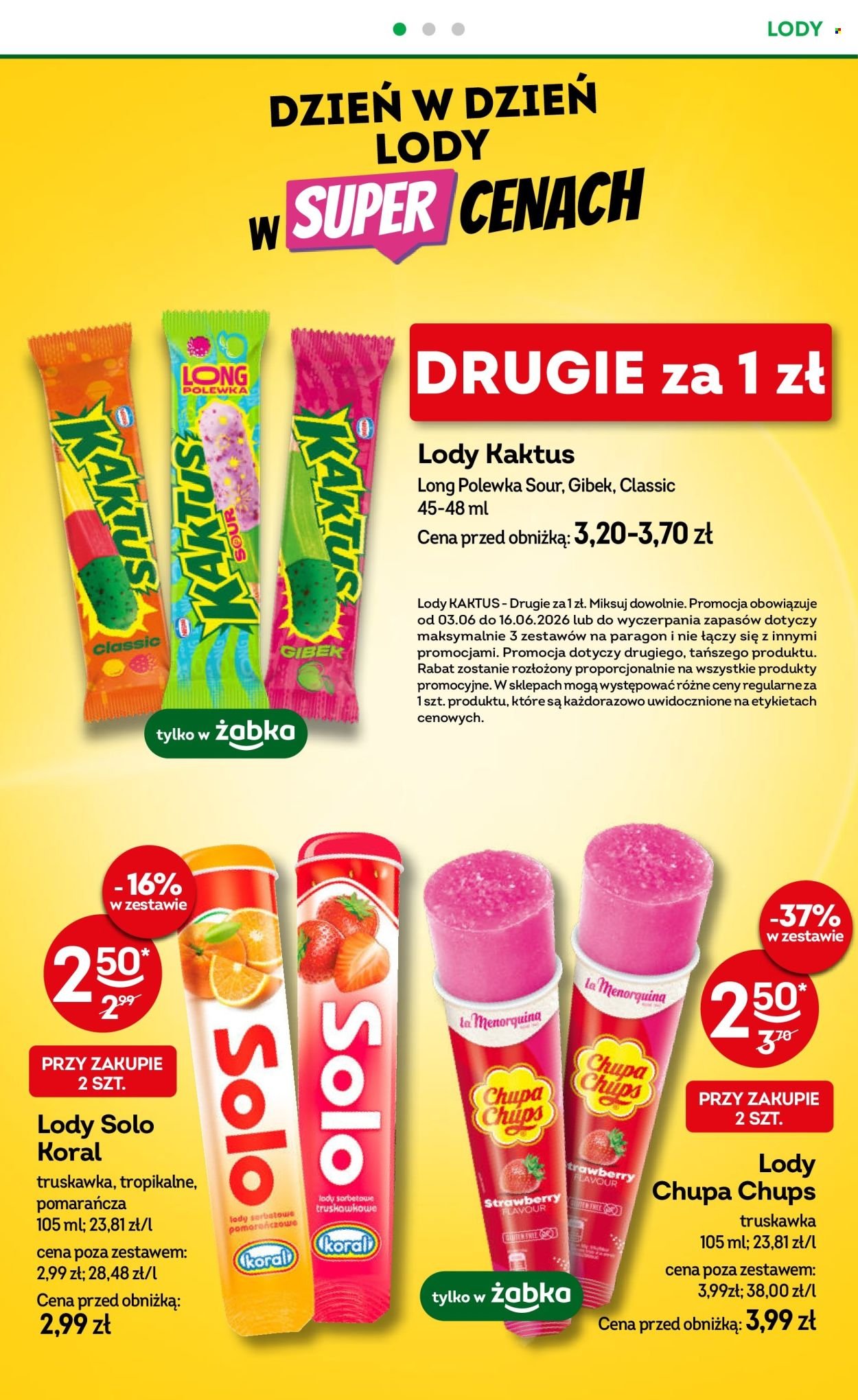 Gazetka ŻABKA - Od środy 3.06.2026