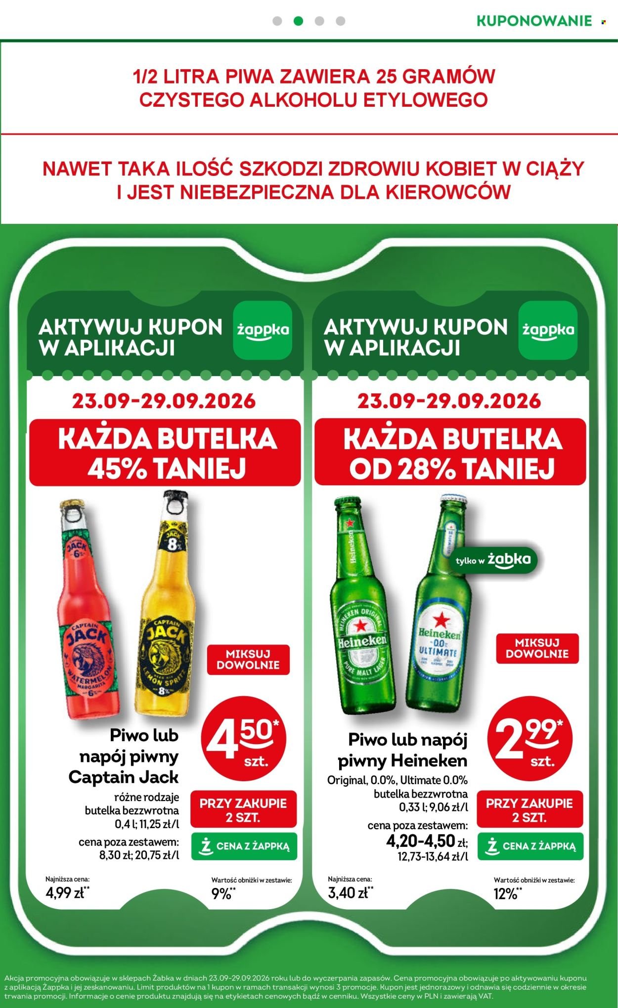 Gazetka ŻABKA - Od środy 23.09.2026