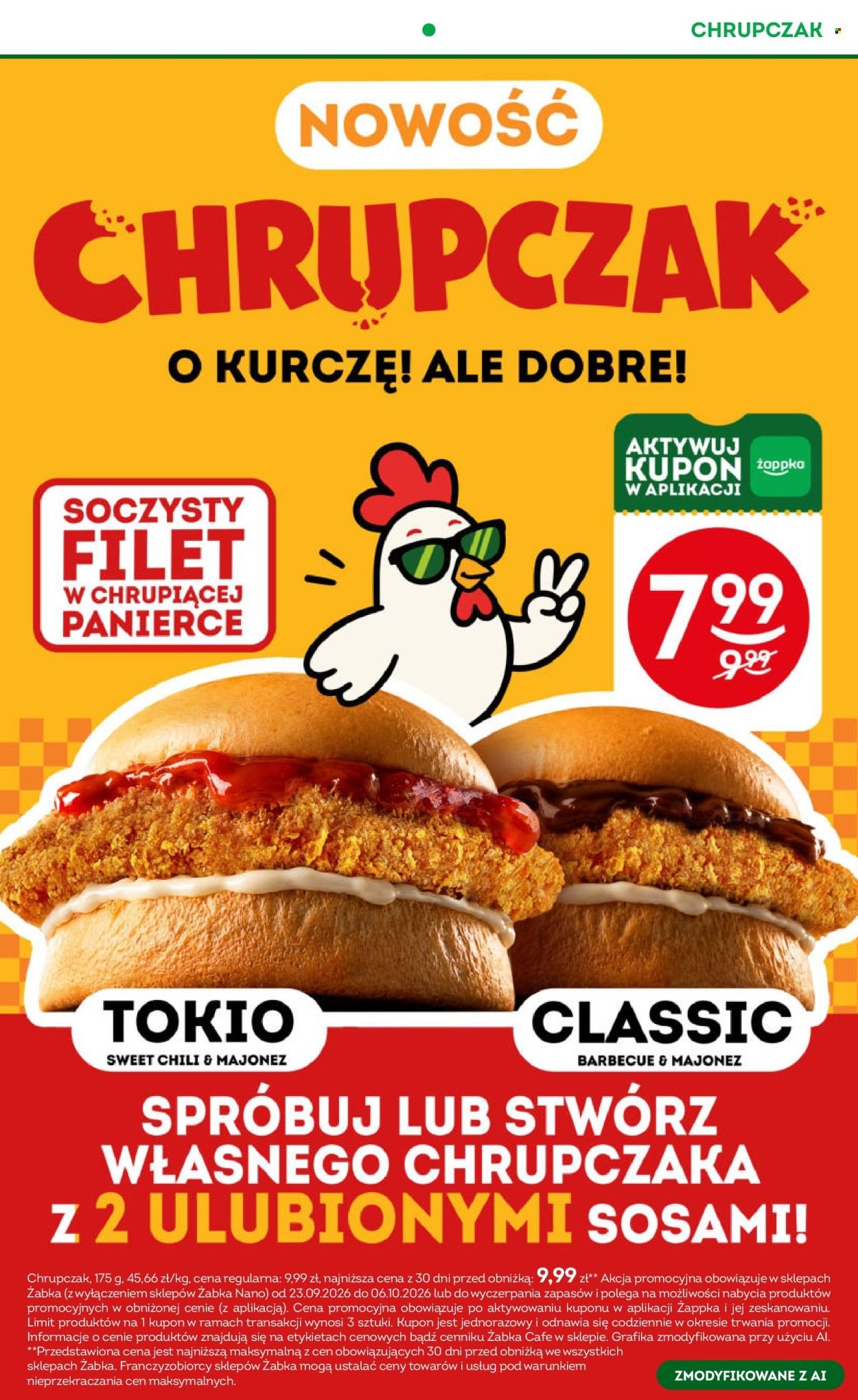 Gazetka ŻABKA - Od środy 23.09.2026