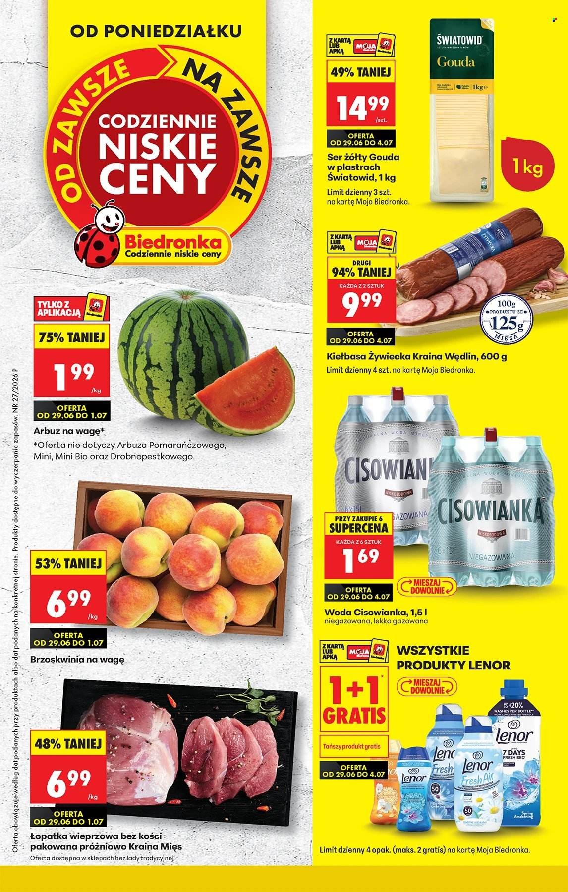 Gazetka BIEDRONKA - W tym tygodniu od poniedziałku
