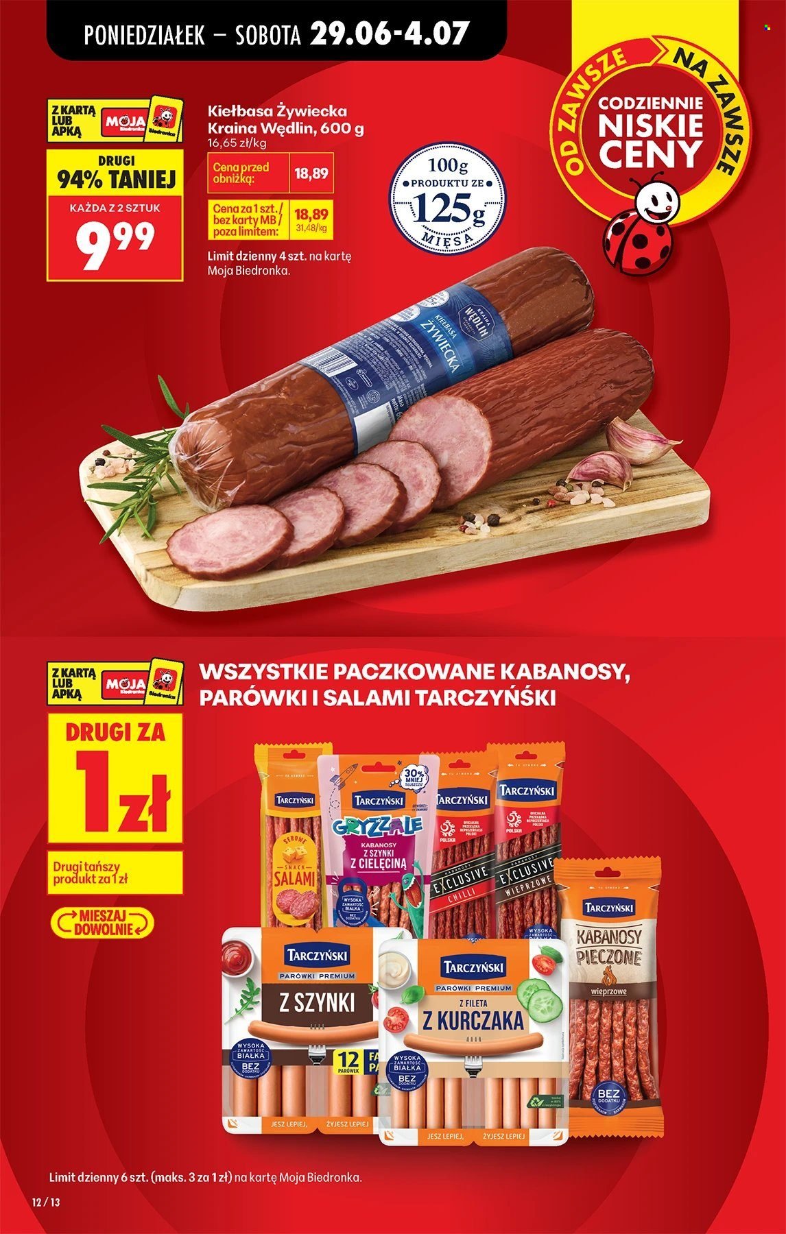 Gazetka BIEDRONKA - W tym tygodniu od poniedziałku