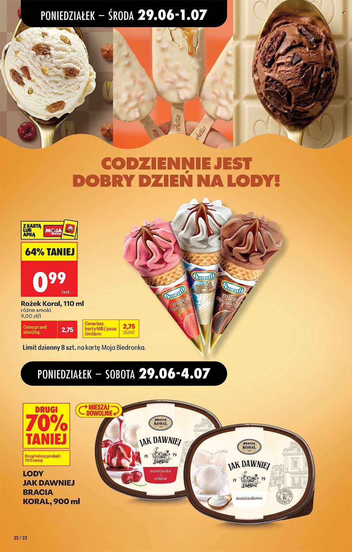 Gazetka BIEDRONKA - W tym tygodniu od poniedziałku