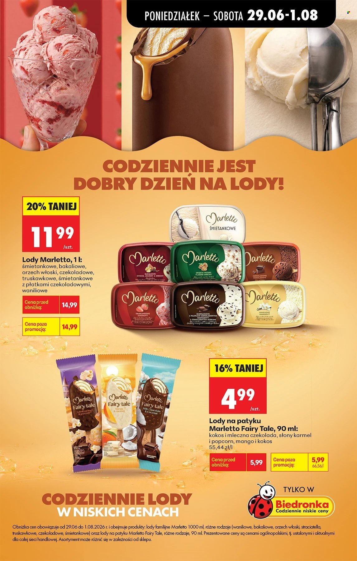 Gazetka BIEDRONKA - W tym tygodniu od poniedziałku