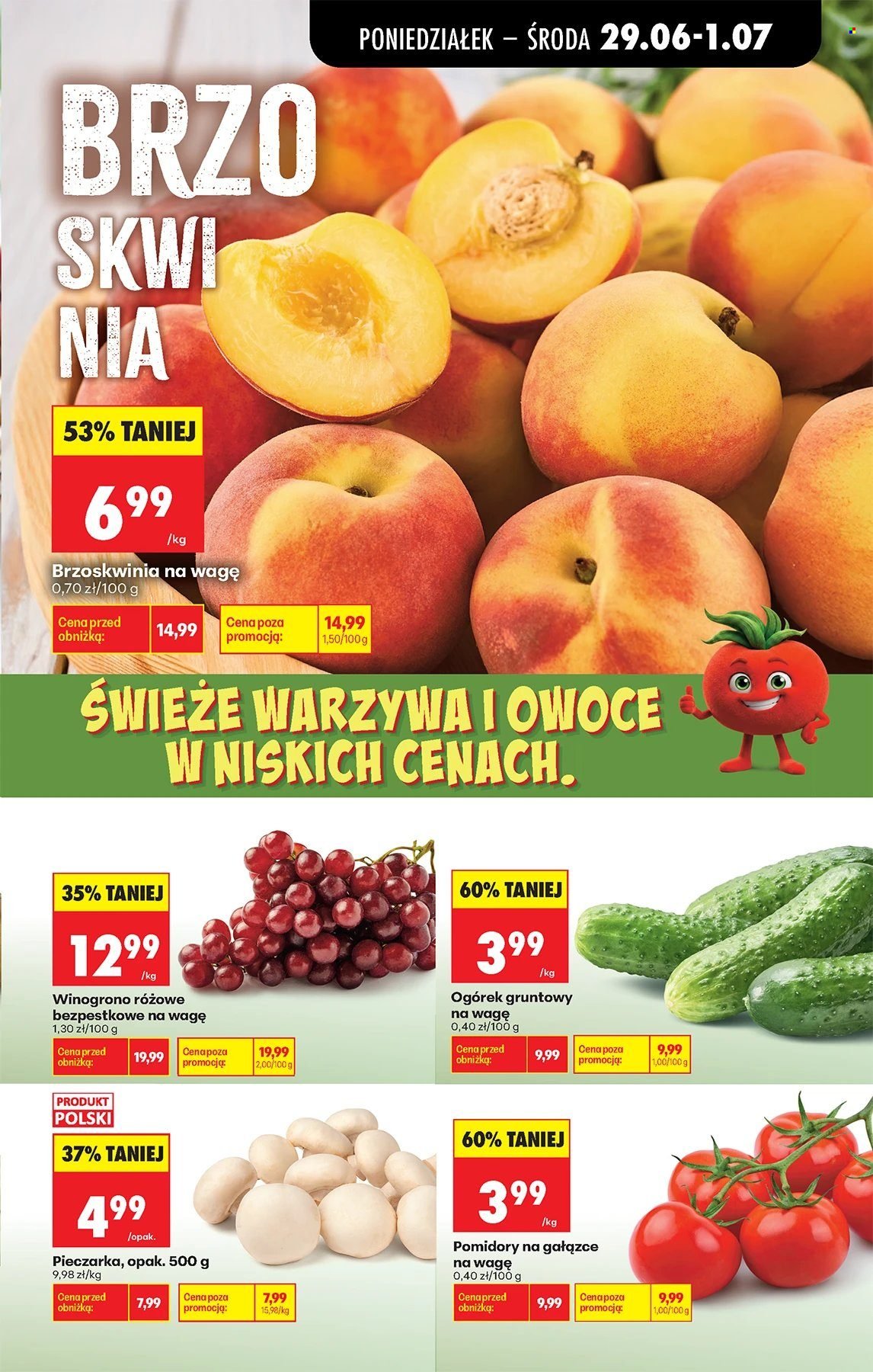 Gazetka BIEDRONKA - W tym tygodniu od poniedziałku