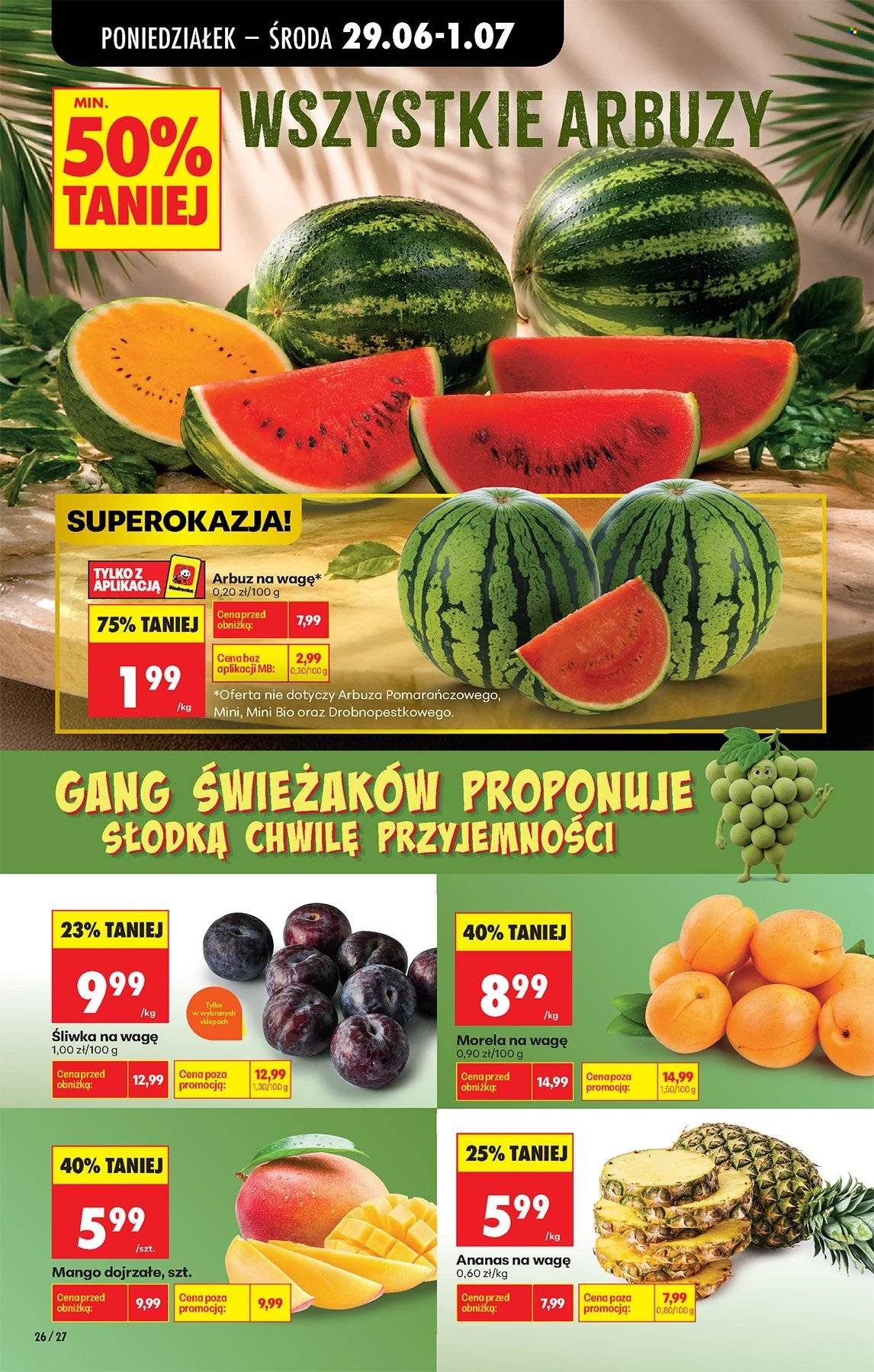 Gazetka BIEDRONKA - W tym tygodniu od poniedziałku