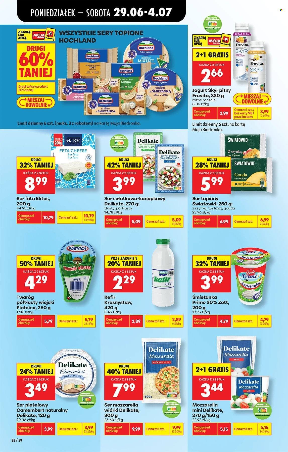 Gazetka BIEDRONKA - W tym tygodniu od poniedziałku