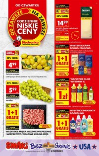 Gazetka BIEDRONKA - W tym tygodniu od czwartku