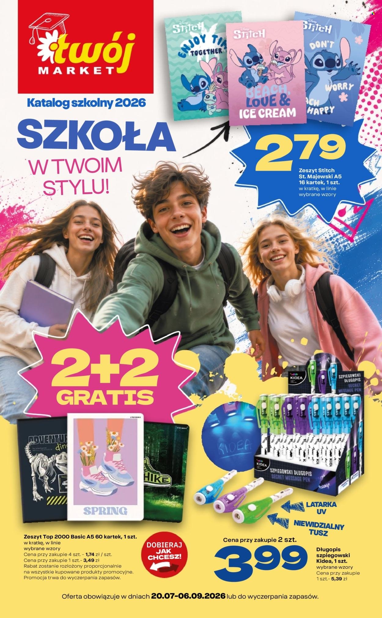 Gazetka TWÓJ MARKET - Katalog szkolny 2026