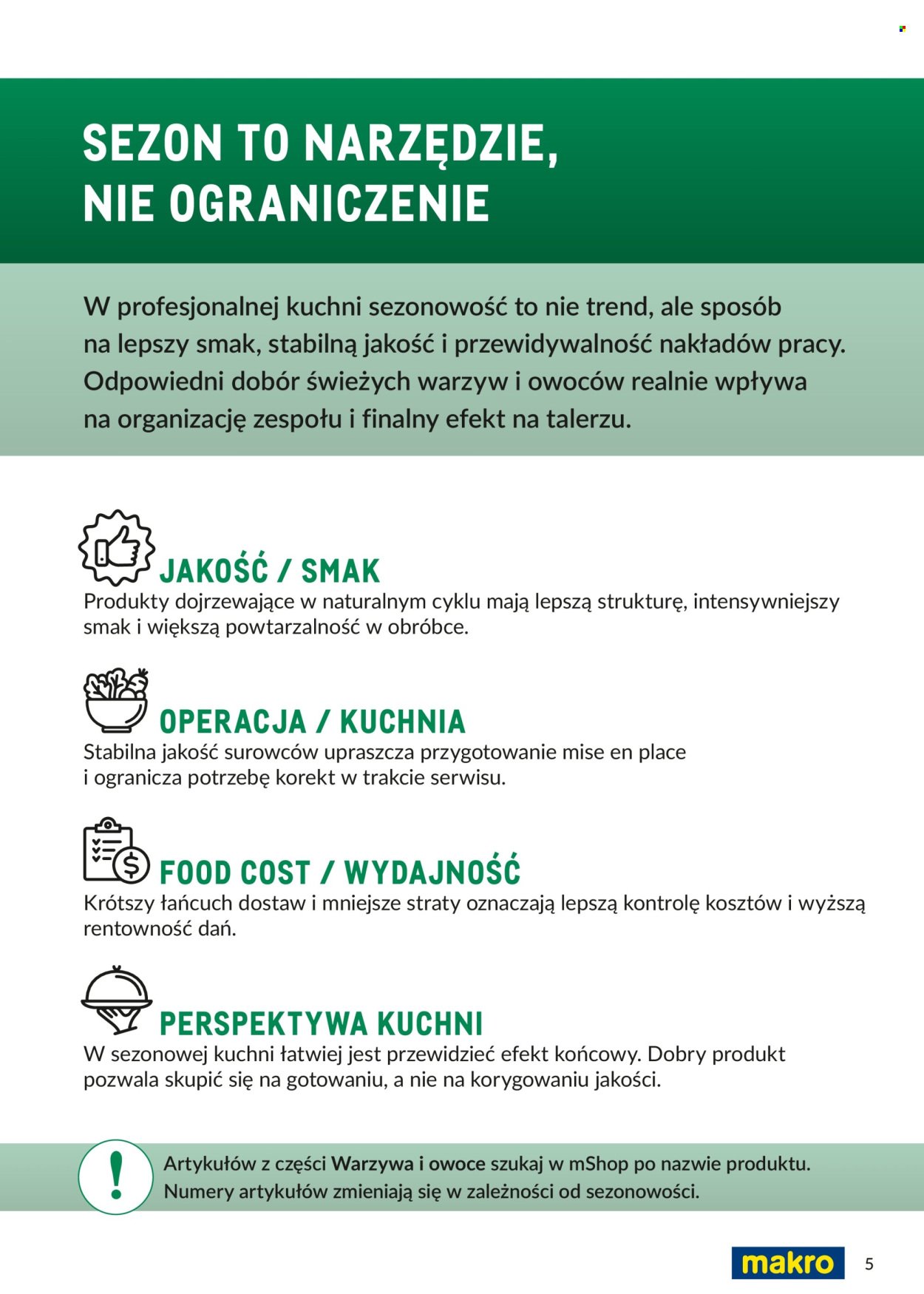 Gazetka MAKRO - Katalog ultra fresh