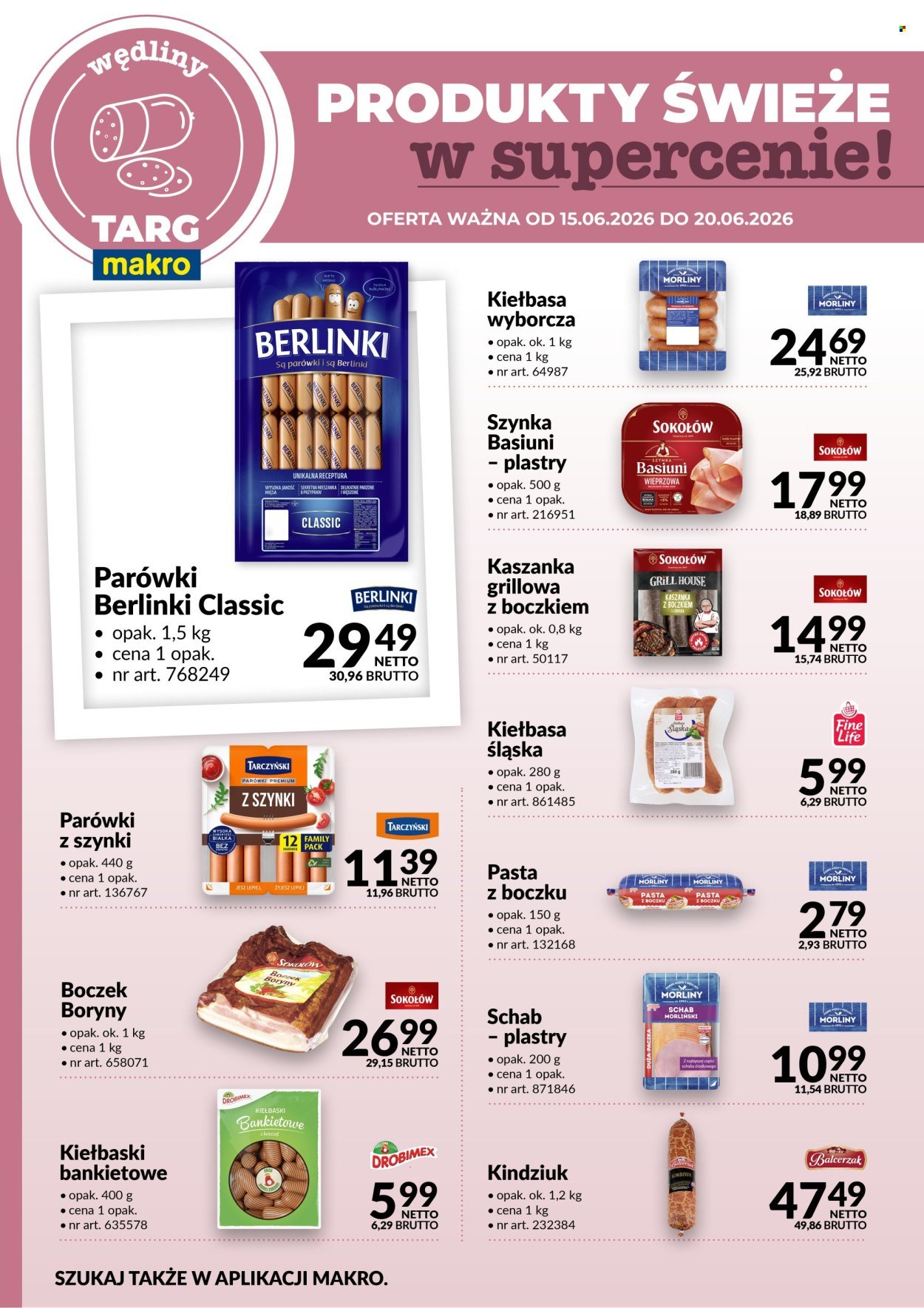 Gazetka MAKRO - Targ MAKRO - oferta świeża w super cenach!