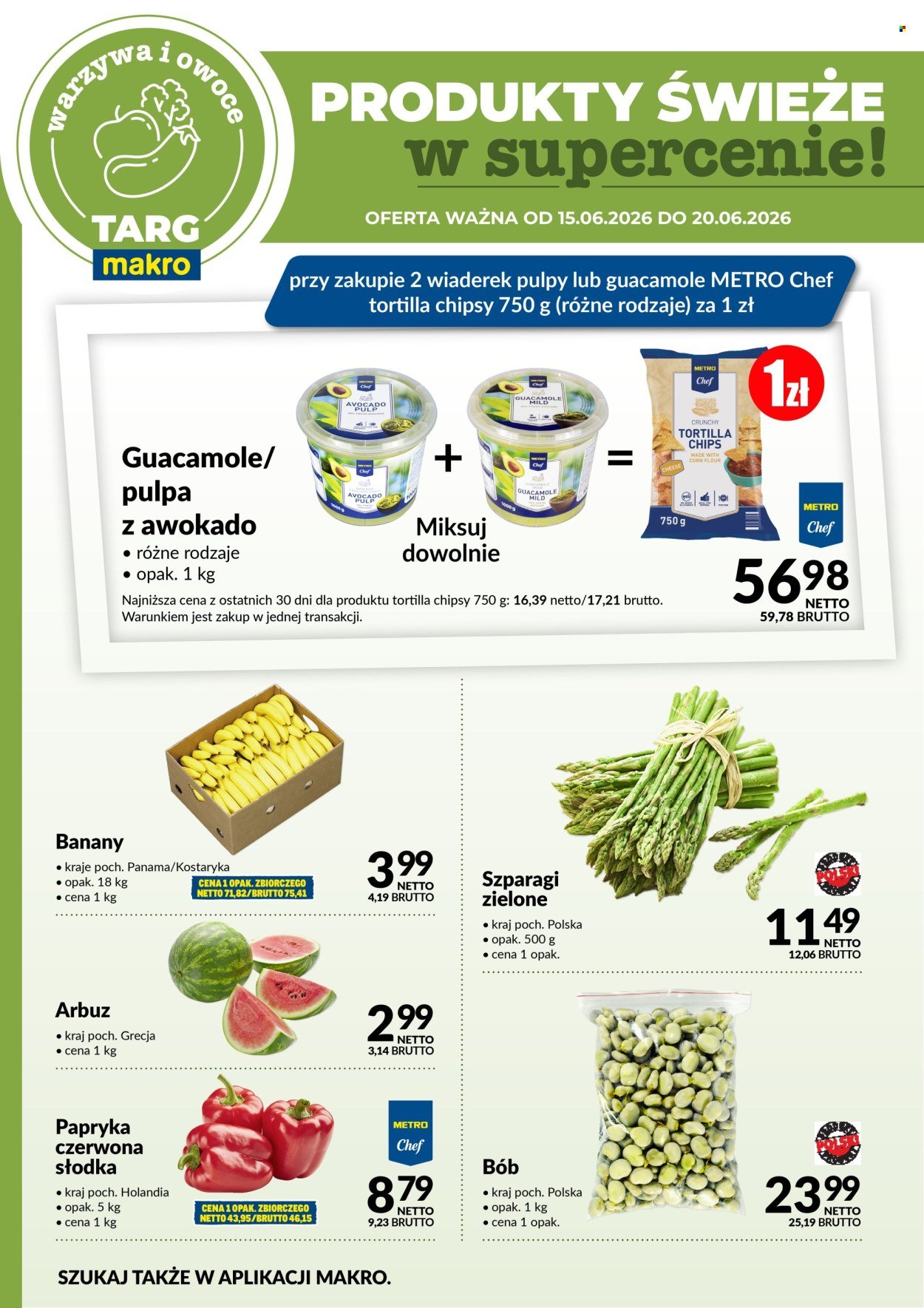 Gazetka MAKRO - Targ MAKRO - oferta świeża w super cenach!
