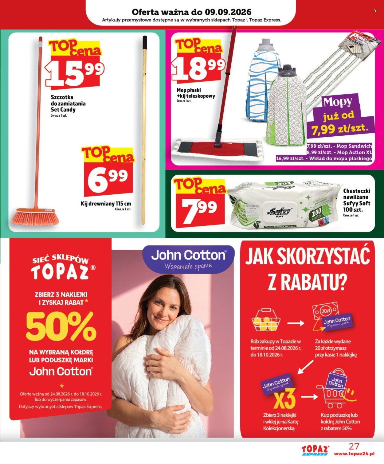 Gazetka TOPAZ - Od czwartku 3.09.2026