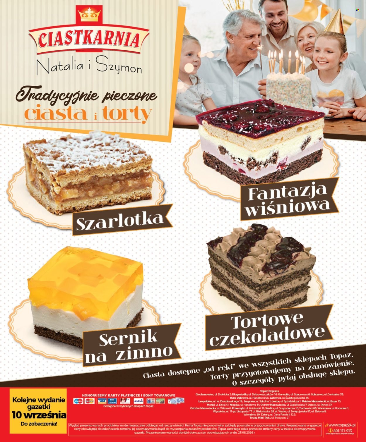 Gazetka TOPAZ - Od czwartku 3.09.2026