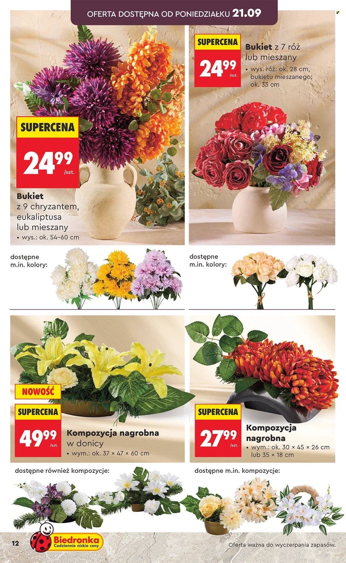 Gazetka BIEDRONKA - Znicze