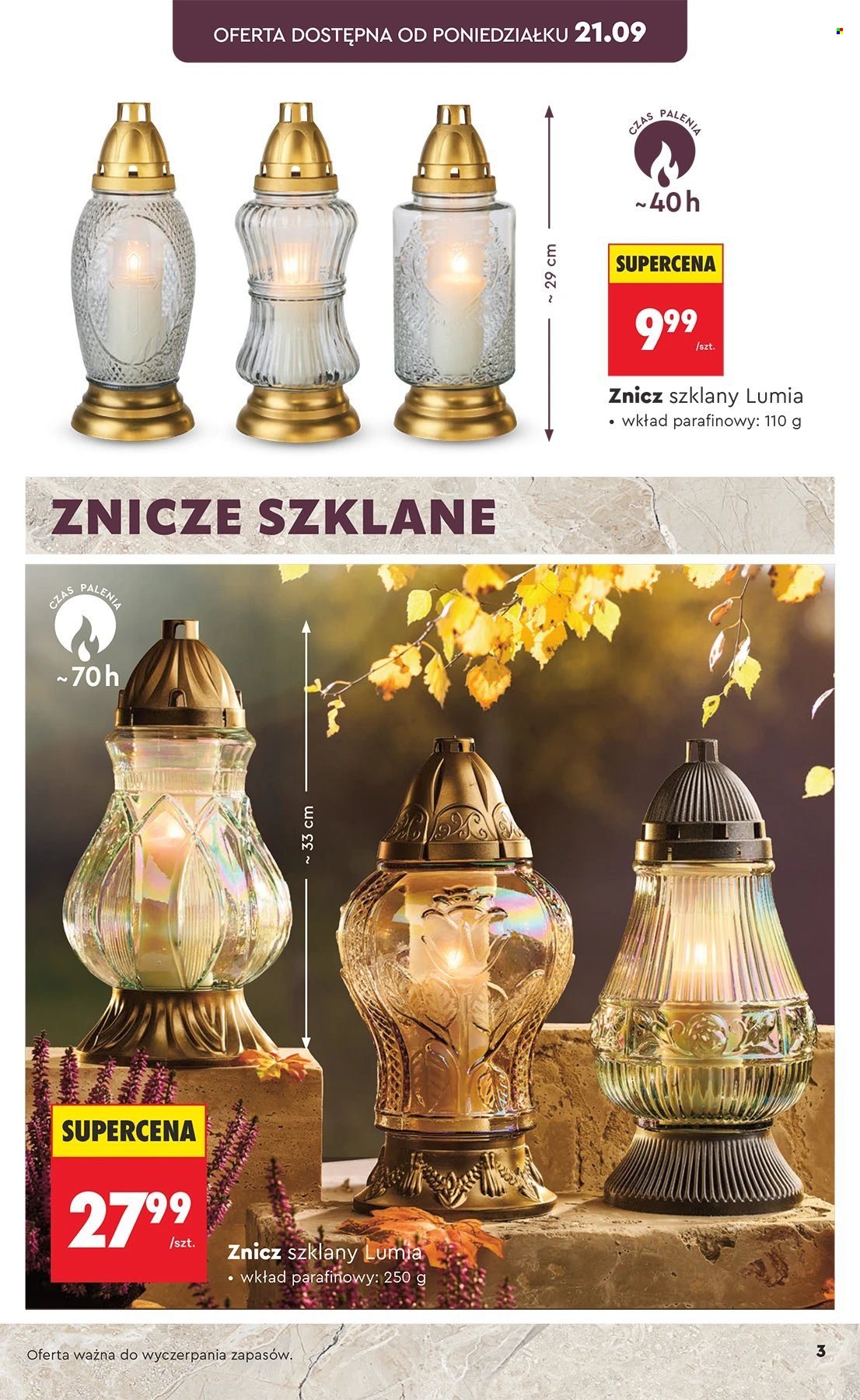 Gazetka BIEDRONKA - Znicze