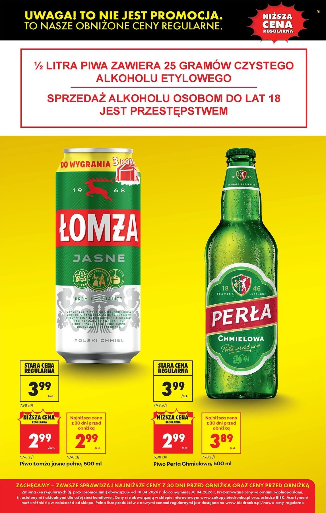 Gazetka BIEDRONKA - Codziennie niskie ceny
