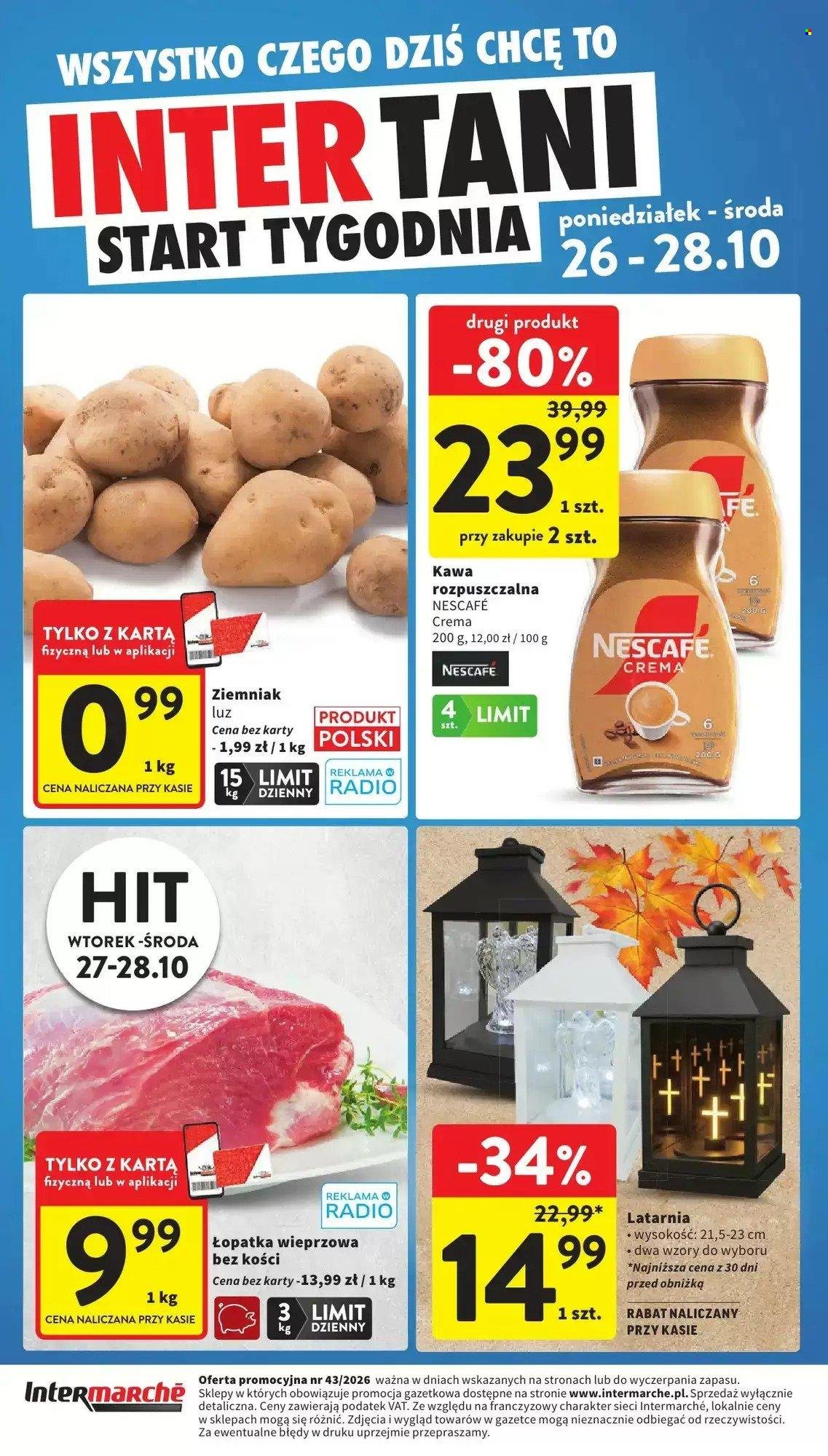 Gazetka INTERMARCHÉ - Od poniedziałku 26.10.2026