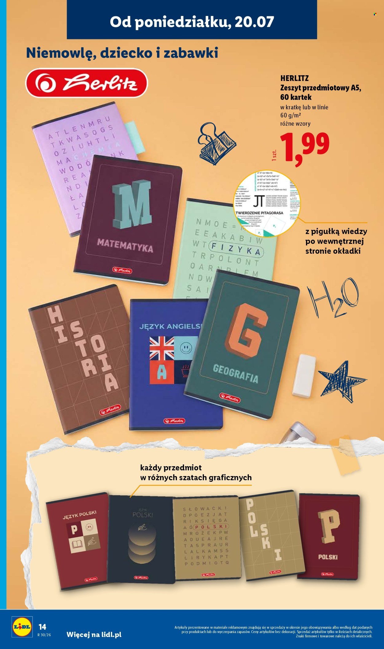 Gazetka LIDL - Kompletna wyprawka w megacenach