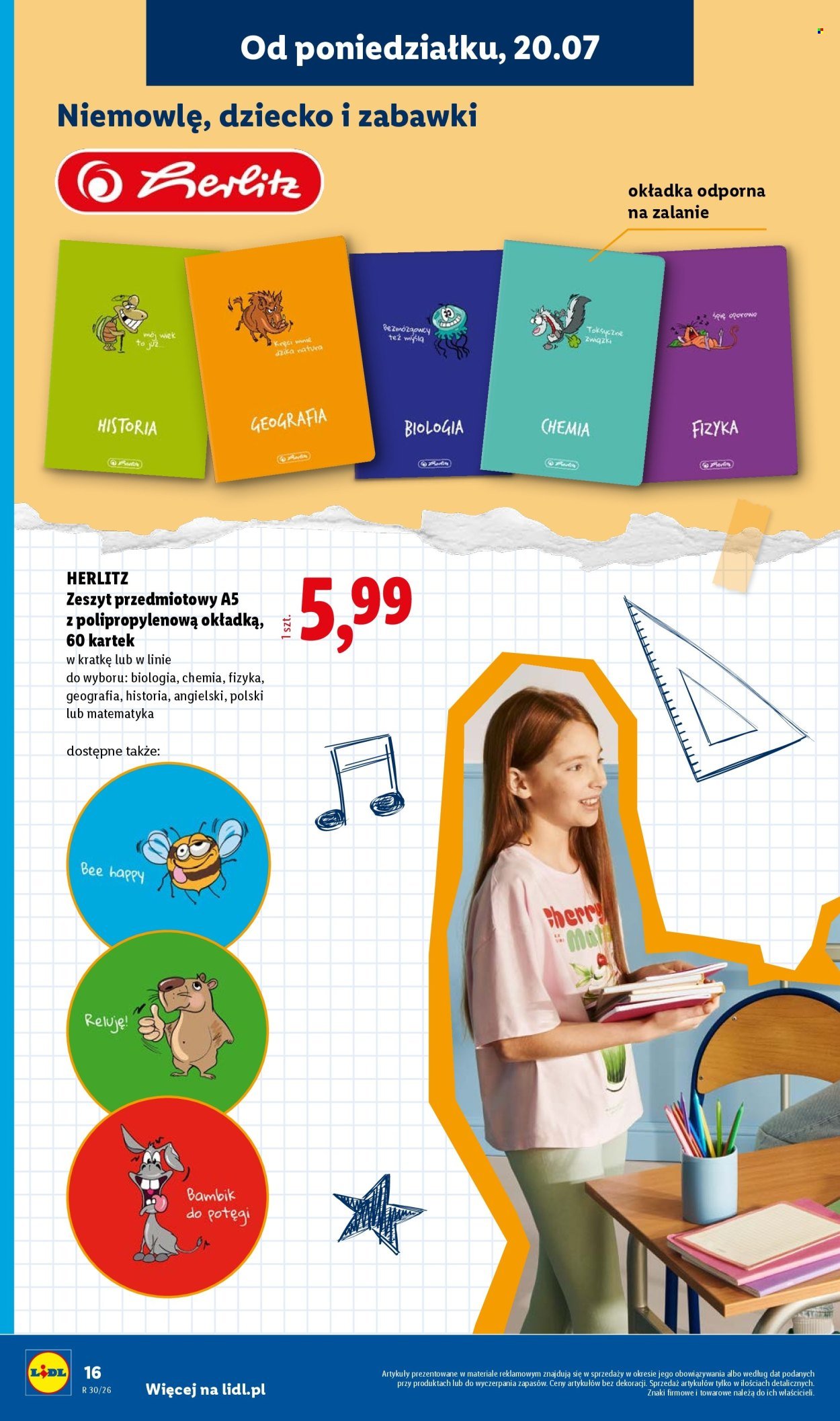 Gazetka LIDL - Kompletna wyprawka w megacenach