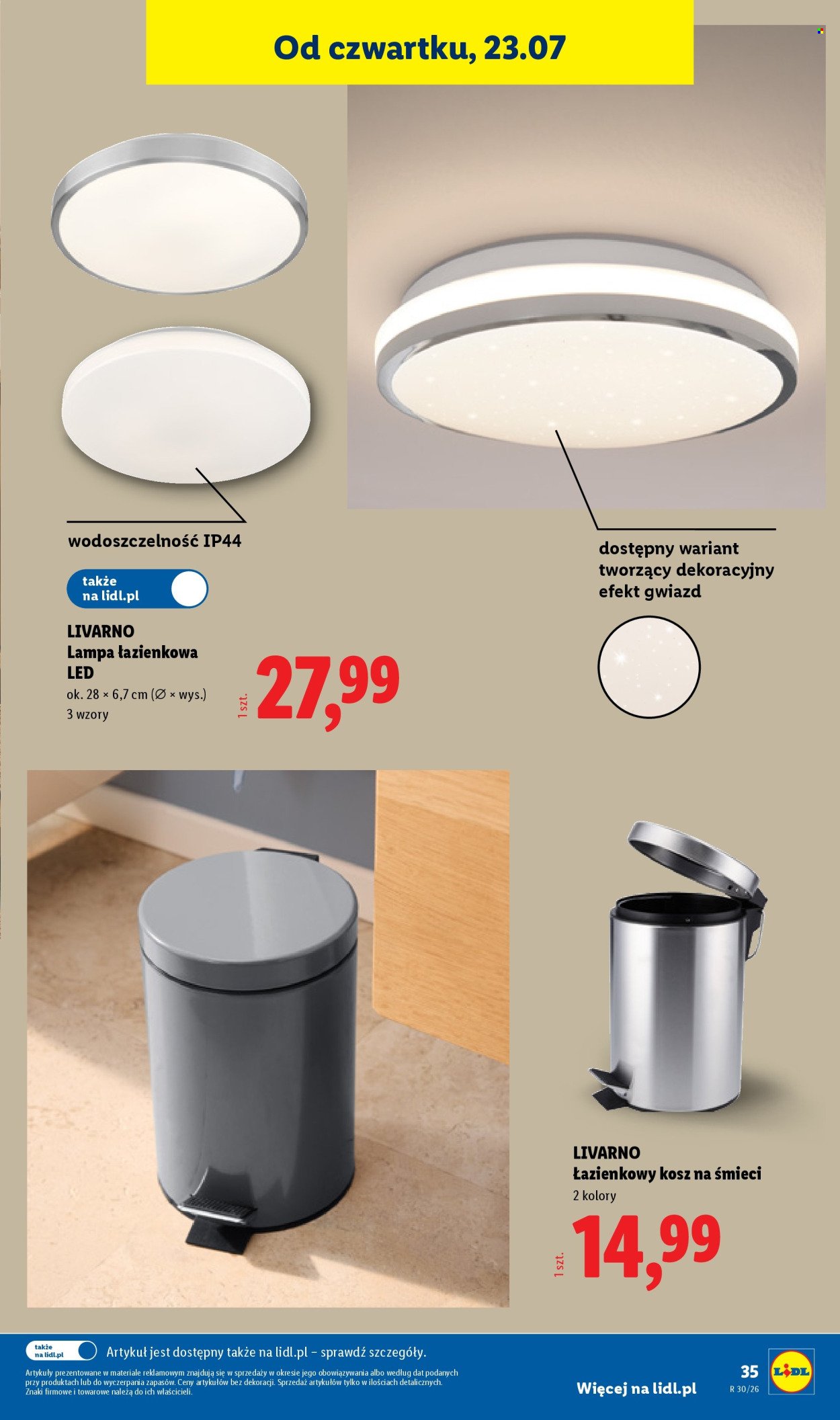 Gazetka LIDL - Kompletna wyprawka w megacenach