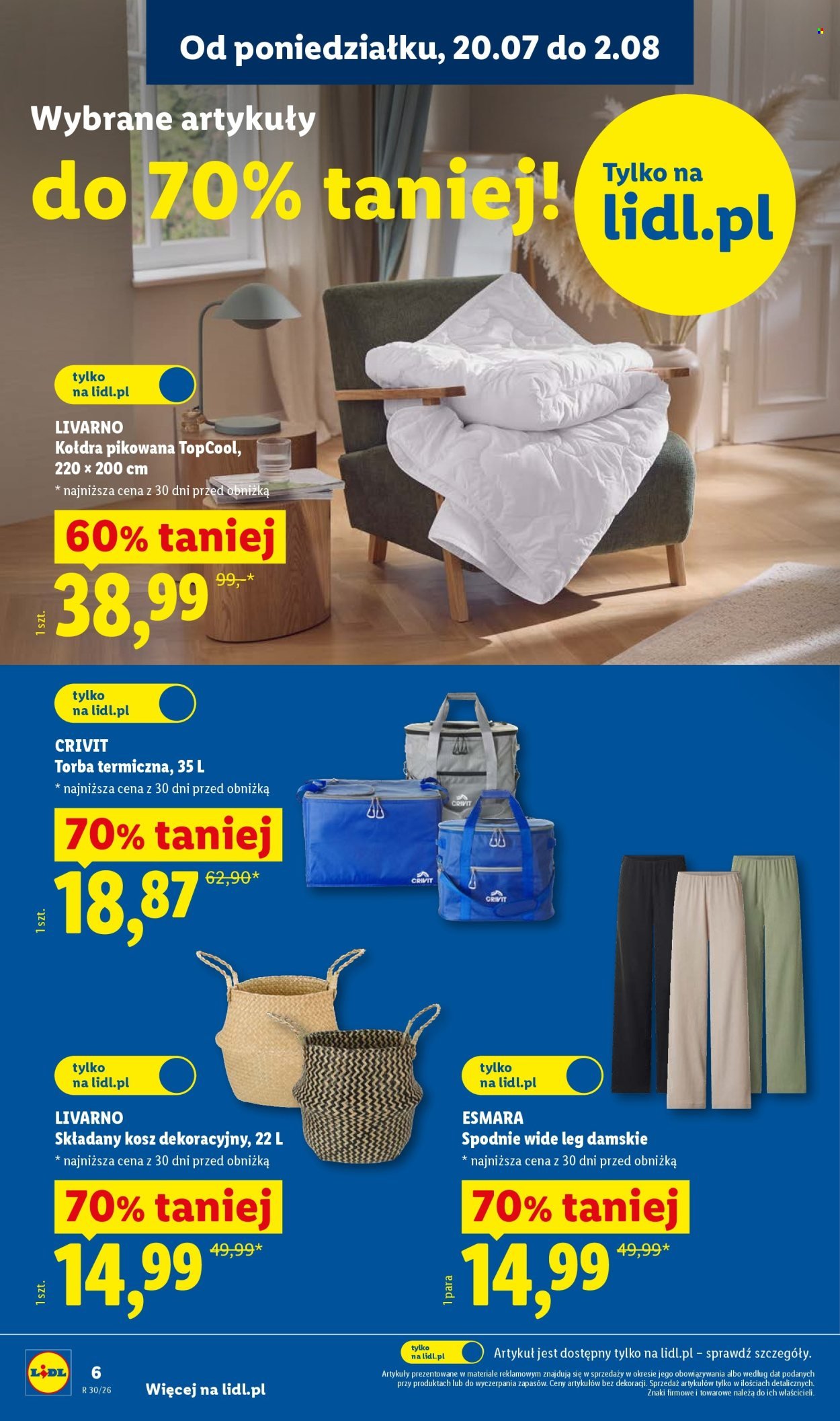 Gazetka LIDL - Kompletna wyprawka w megacenach