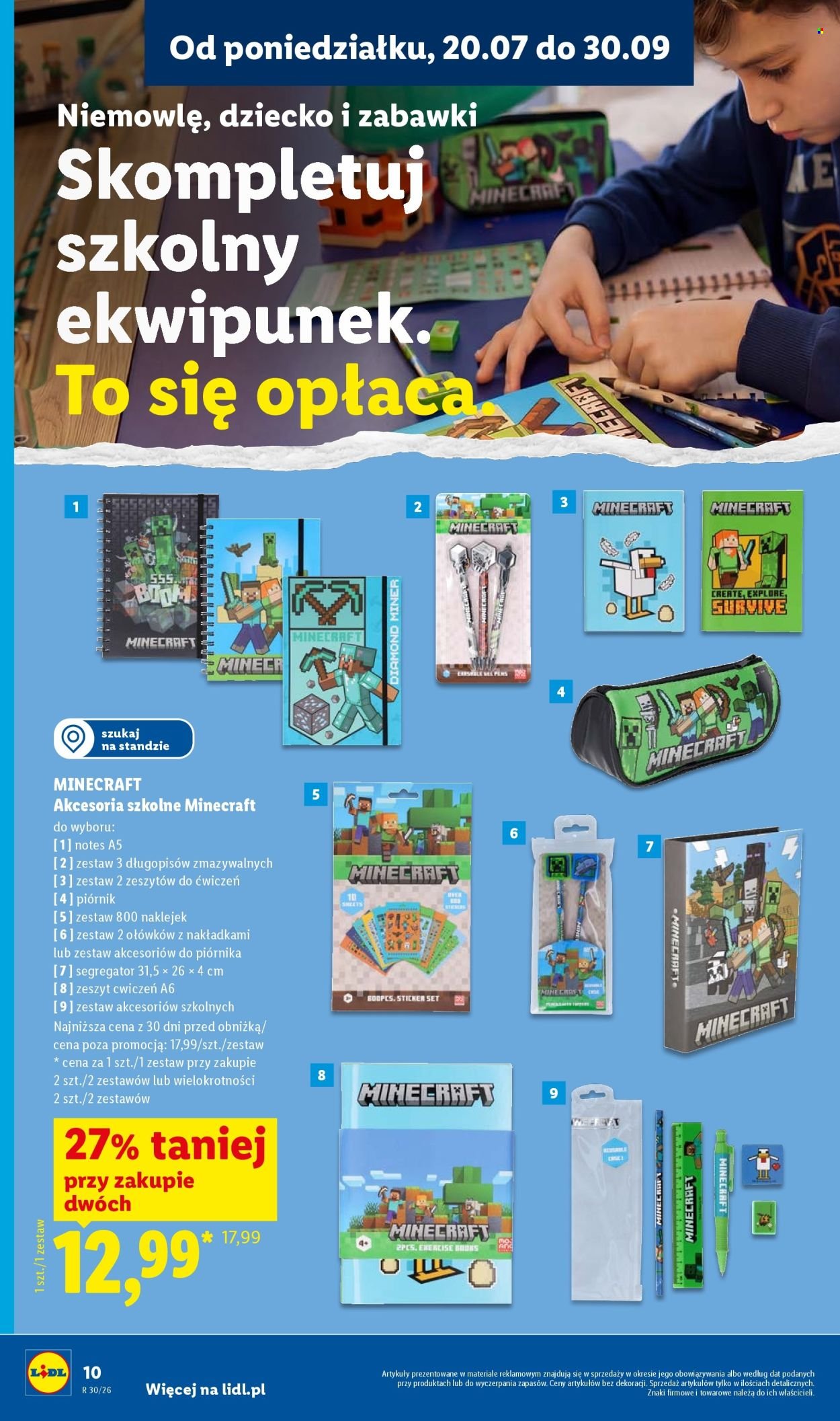 Gazetka LIDL - Kompletna wyprawka w megacenach