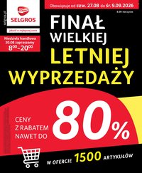 Gazetka SELGROS - Totalna Wyprzedaż