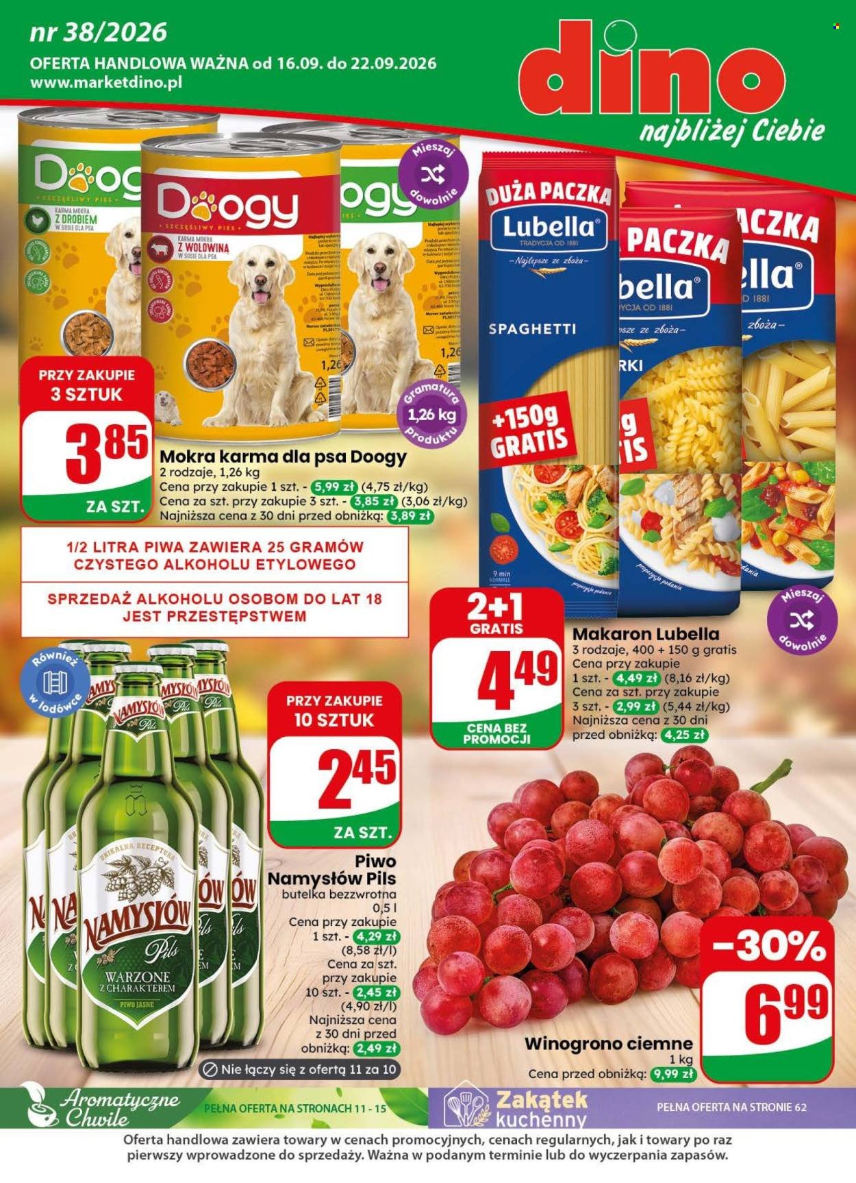 Gazetka DINO - Od środy 16.09.2026