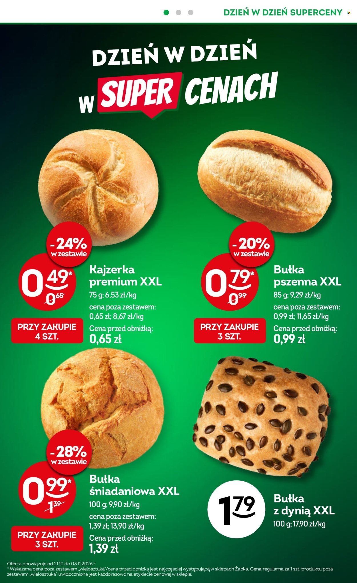 Gazetka ŻABKA - Od środy 21.10.2026