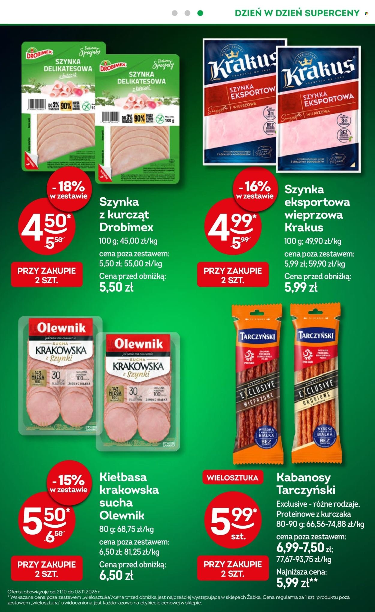 Gazetka ŻABKA - Od środy 21.10.2026