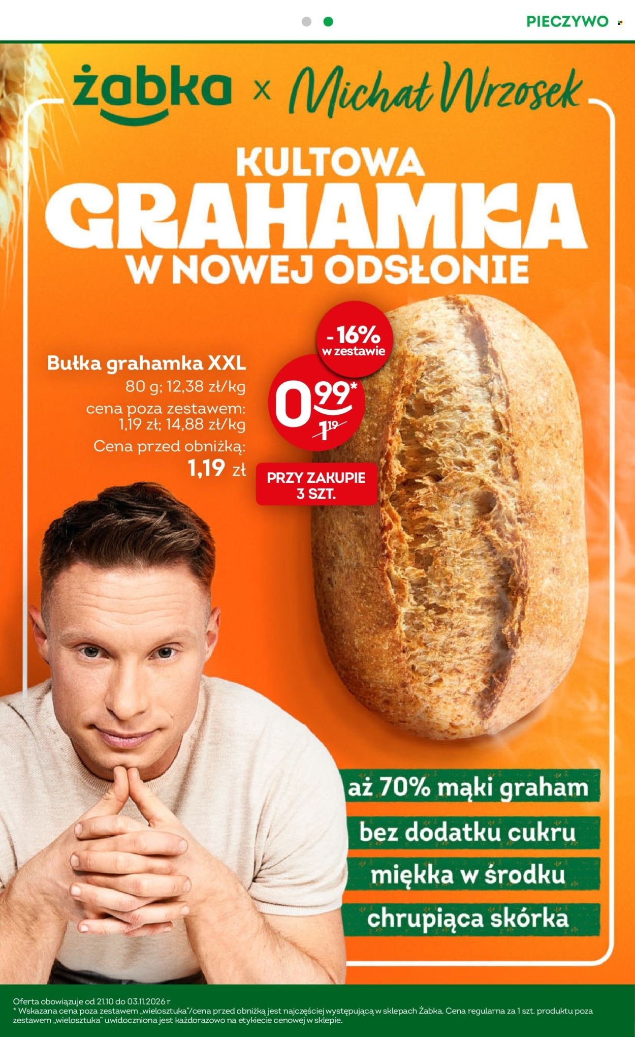 Gazetka ŻABKA - Od środy 21.10.2026