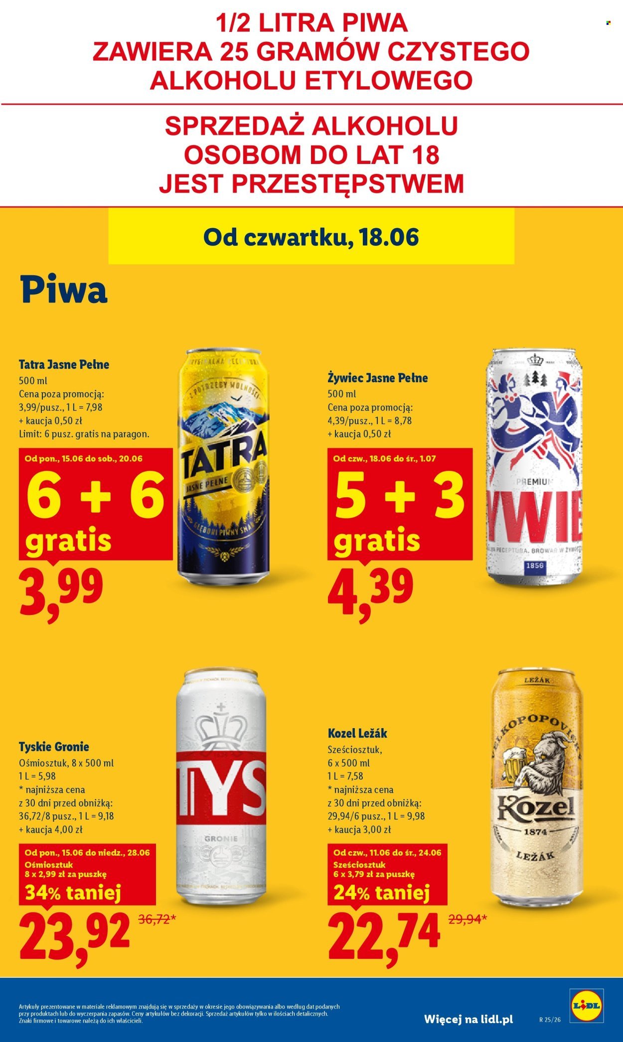 Gazetka LIDL - Od czwartku