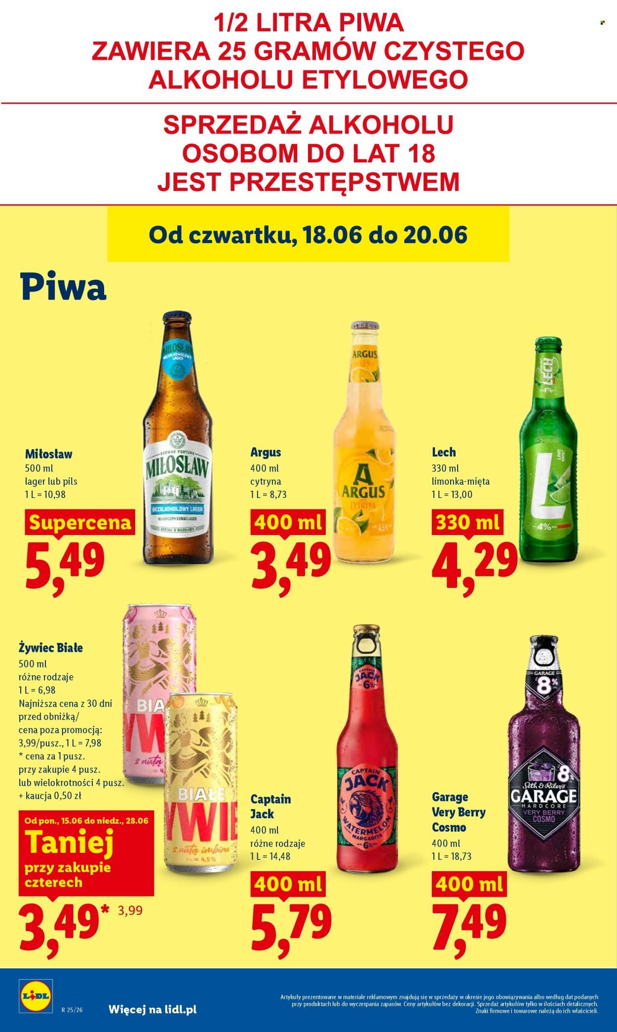 Gazetka LIDL - Od czwartku