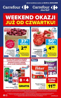 Gazetka CARREFOUR - Weekend promek już od czwartku (2025-10-23 - 2025-10-25)