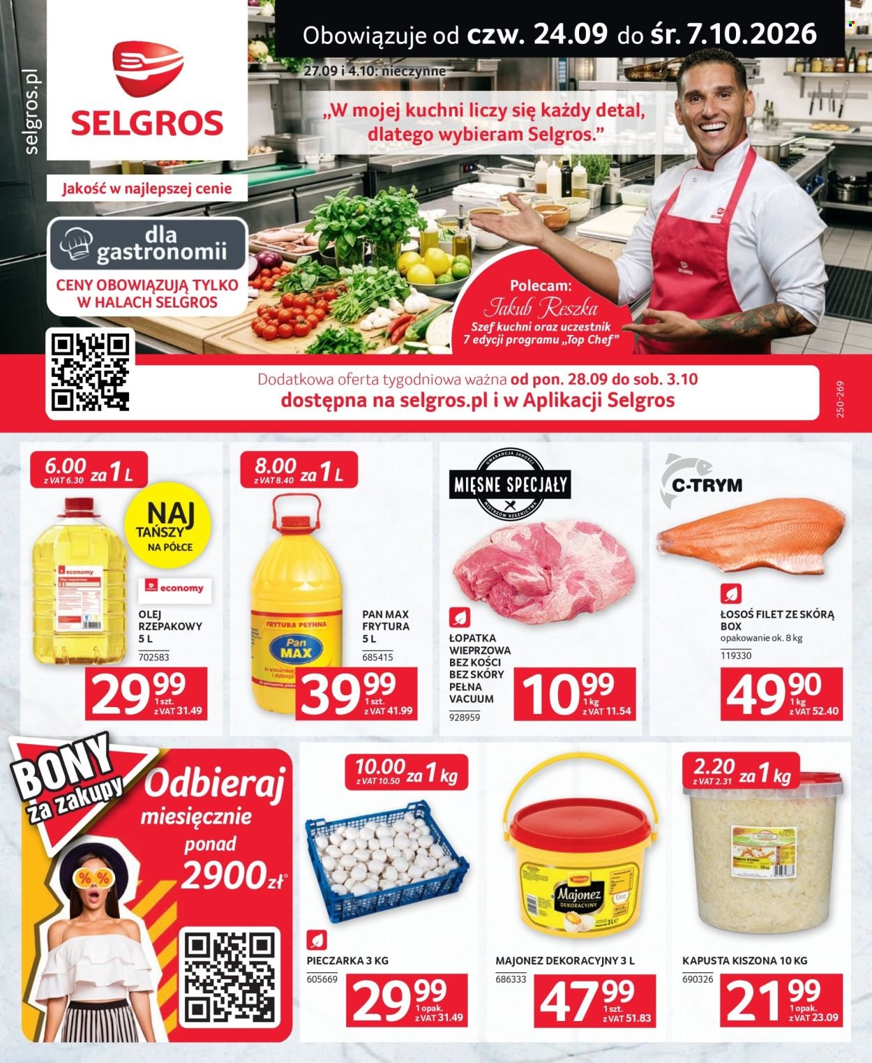Gazetka SELGROS - Oferta dla gastronomii