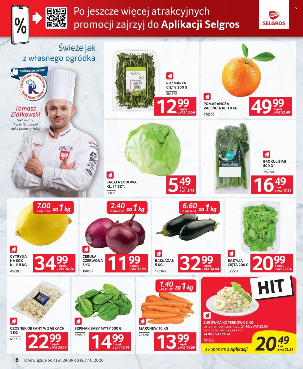 Gazetka SELGROS - Oferta dla gastronomii