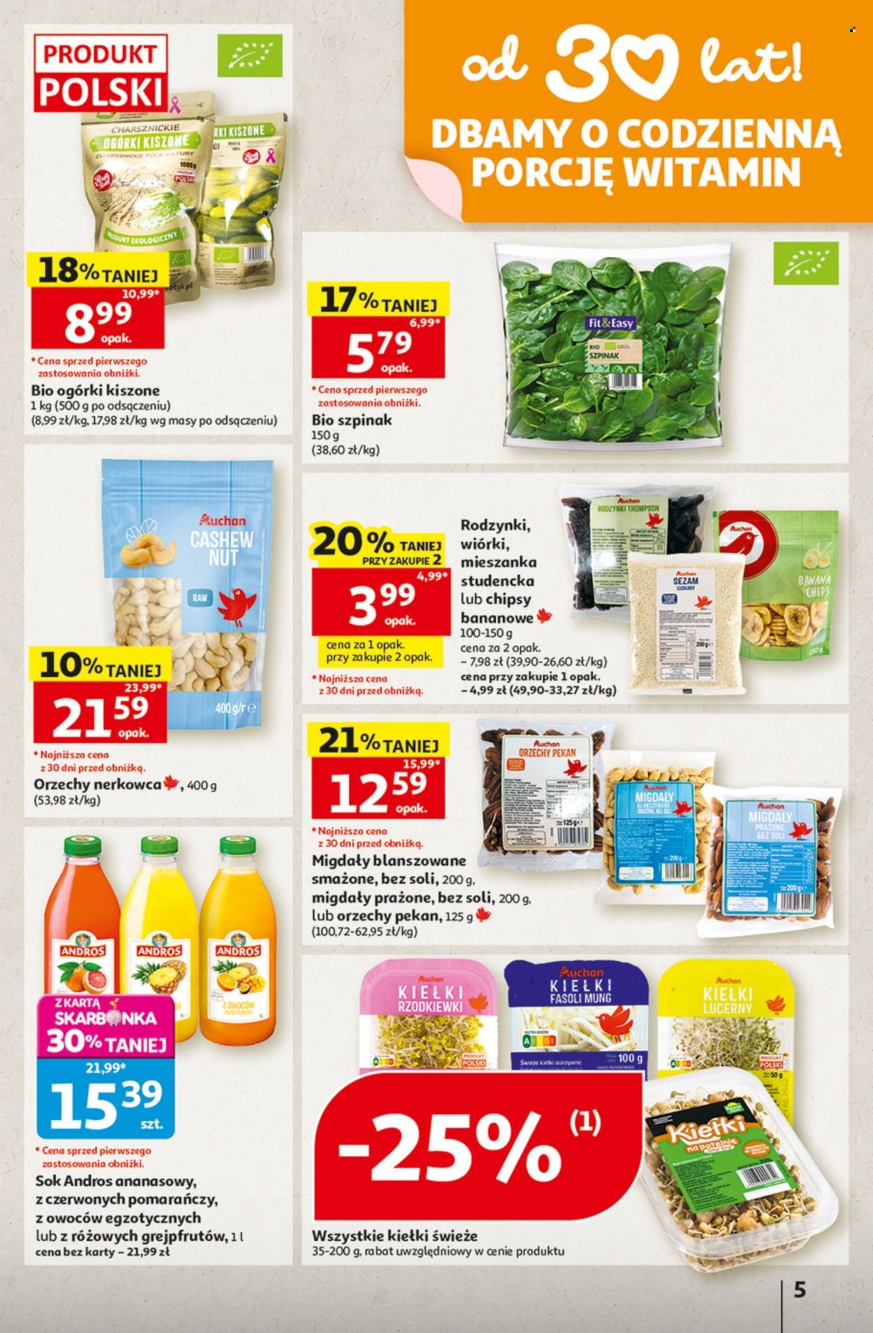 Gazetka AUCHAN - 30 Lat