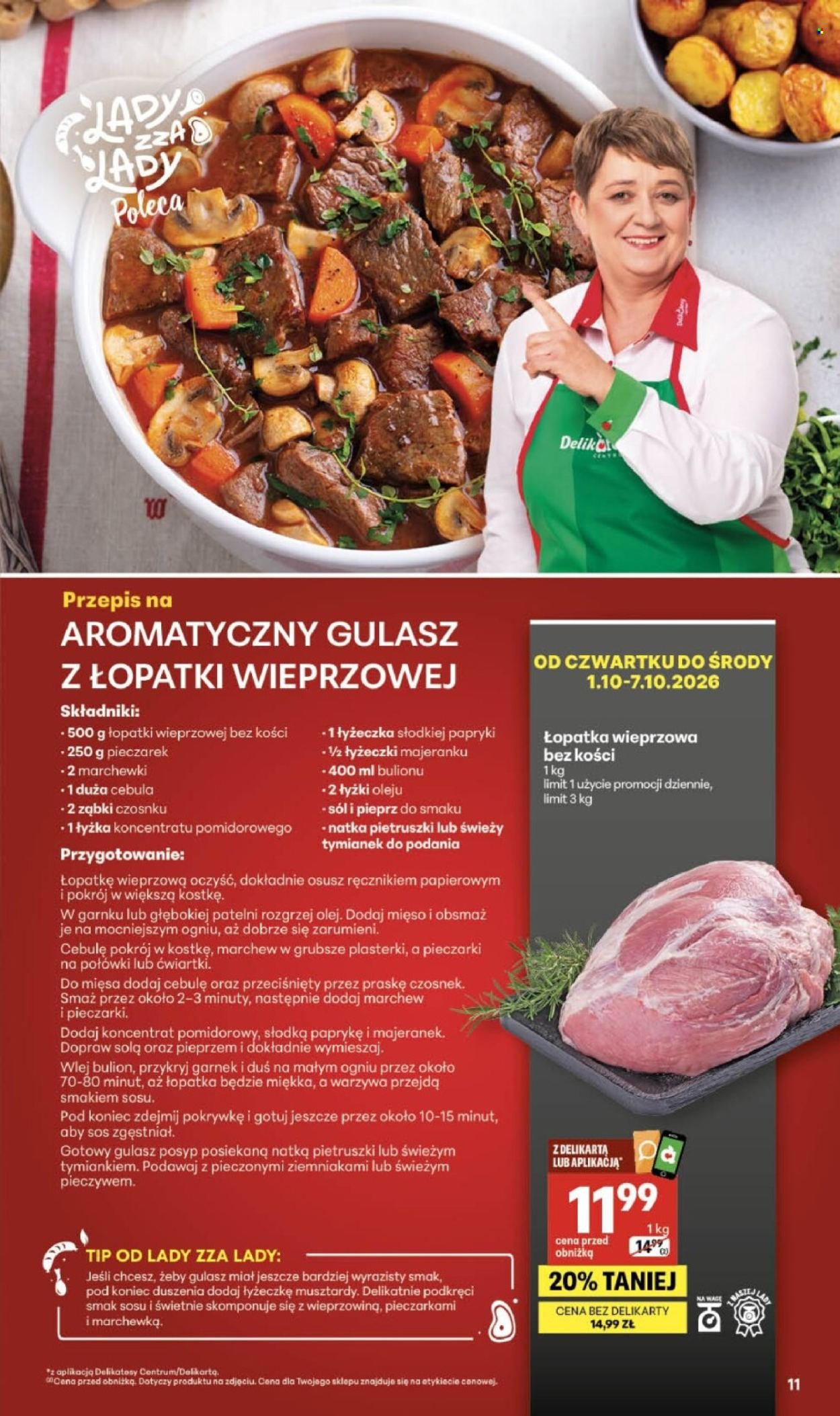 Gazetka DELIKATESY CENTRUM - Od czwartku 1.10.2026