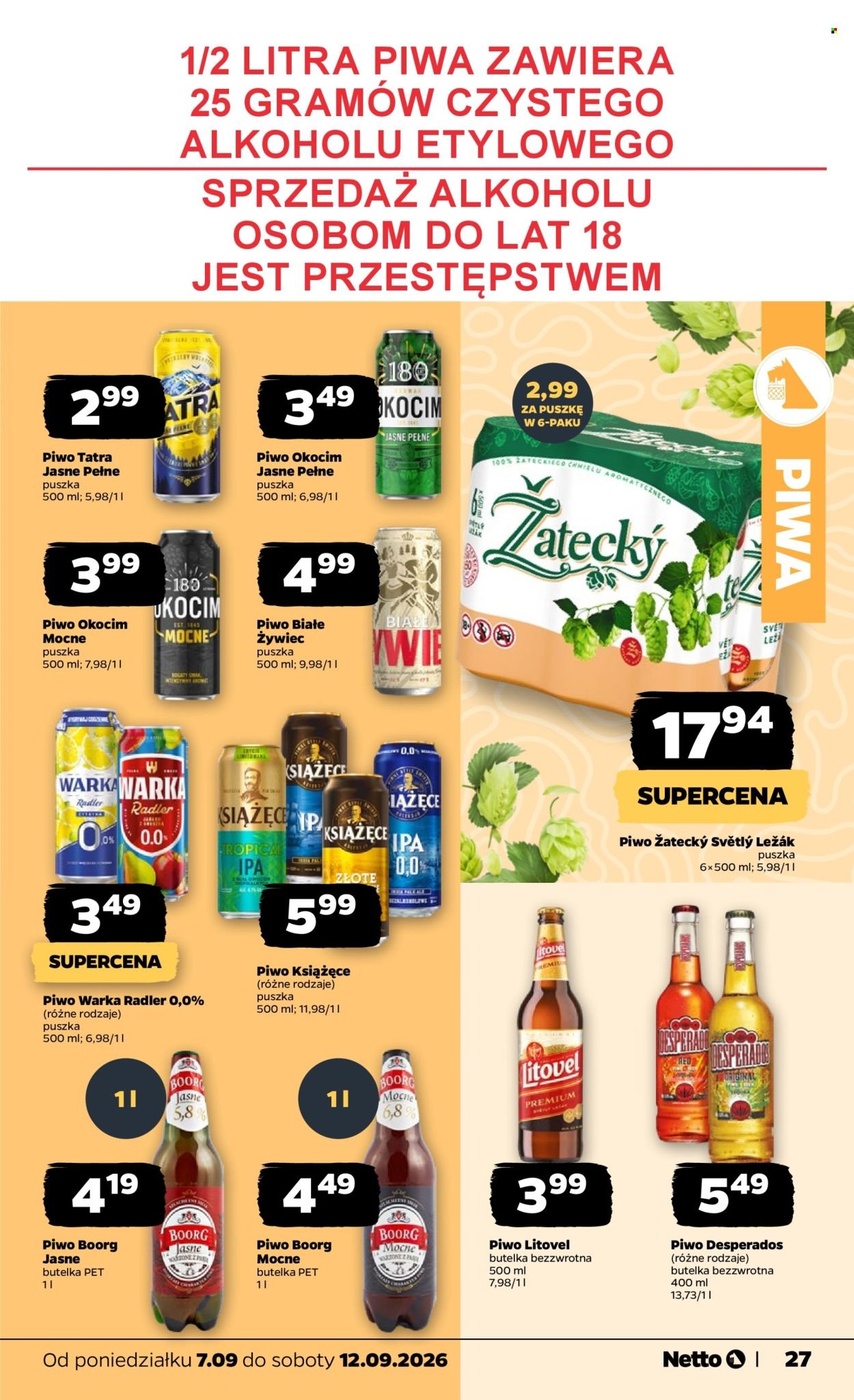 Gazetka NETTO - Od poniedziałku