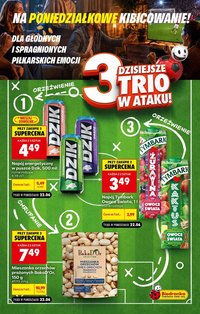 Gazetka BIEDRONKA - Na poniedziałkowe kibicowanie