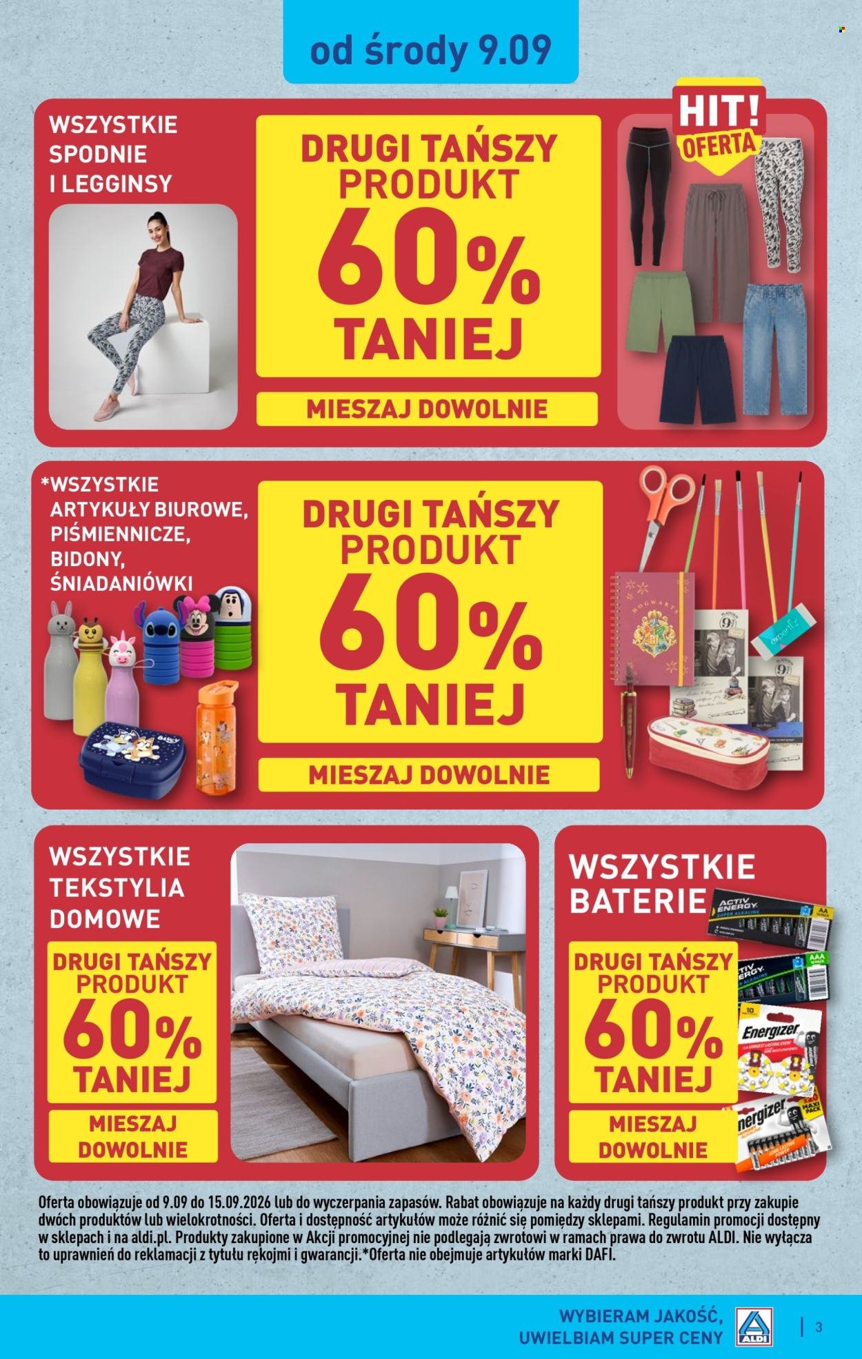 Gazetka ALDI - Artykuły przemysłowe i tekstylia