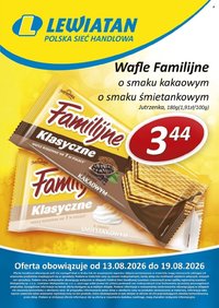 Gazetka LEWIATAN - Od czwartku 13.08.2026